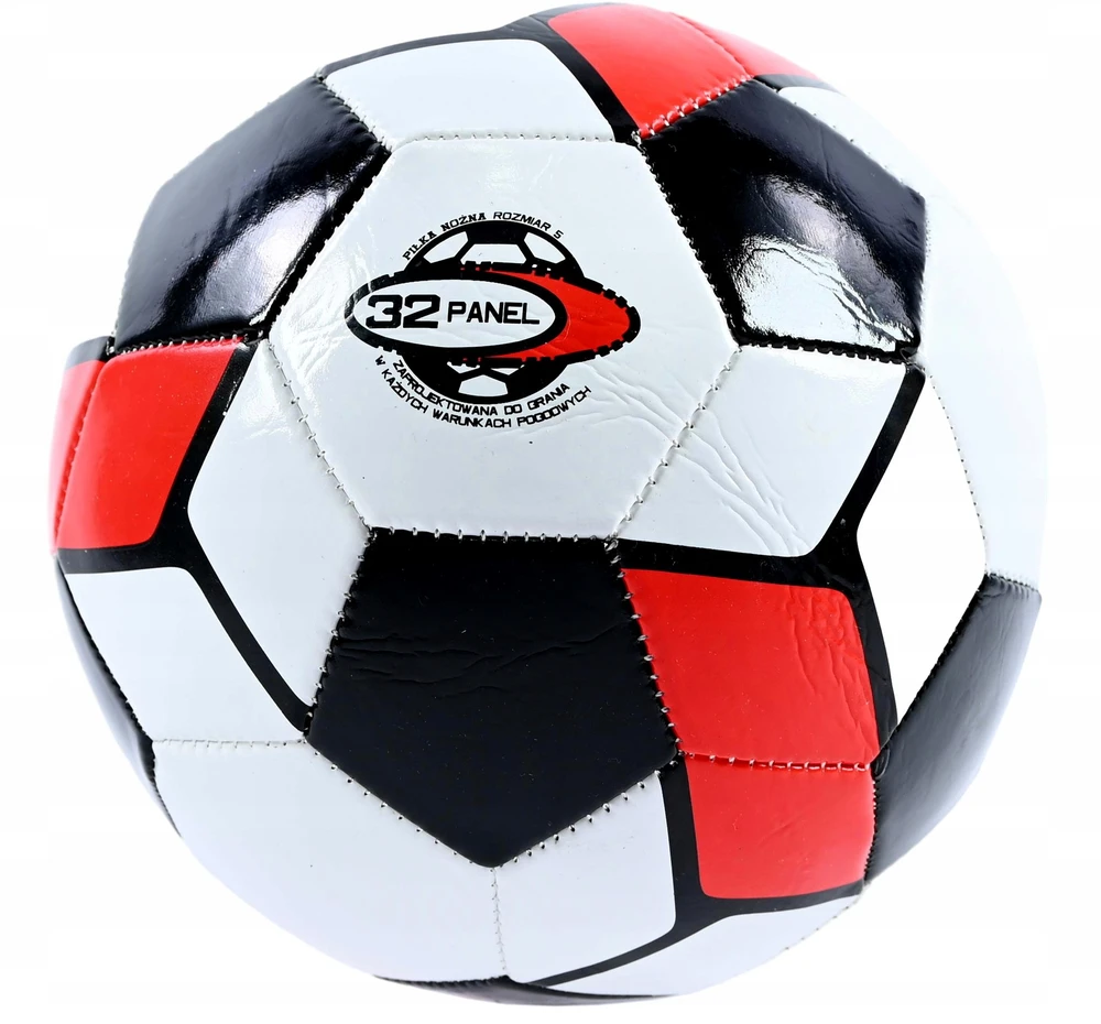 Midex Futbolo kamuolys su pompa vaikams, 5 dydis, siūtas