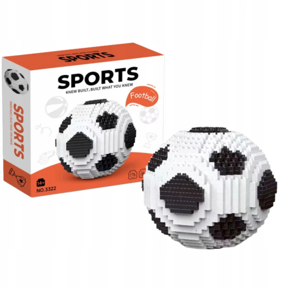 Midex FUTBOLO KONSTRUKCINIŲ KALULŲ 3D KAMULIŲ MODELIS KAIP DOVANA FUTBOLO ŽAIDĖJUI