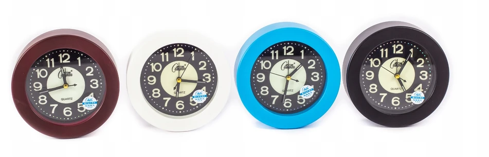 Midex KLASYCZNY OKRĄGŁY BUDZIK 16cm Różne Kolory