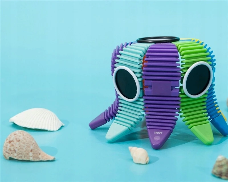 Midex LANKSČIŲ MAGNETINIŲ 3D BLOKŲ RINKINYS 24 vnt.