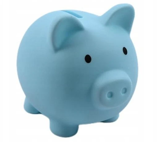 Midex PIGGY PINIGŲ DĖŽUTĖ, MAŽAS PLASTIKAS, ATIDARYMAS, ĮVAIRIŲ SPALVŲ