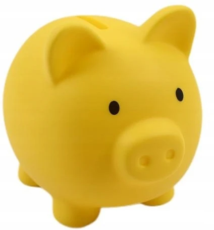 Midex PIGGY PINIGŲ DĖŽUTĖ, MAŽAS PLASTIKAS, ATIDARYMAS, ĮVAIRIŲ SPALVŲ