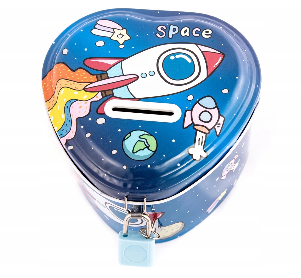 Midex SKARBONKA NA KŁÓDKĘ KOSMOS JEDNOROŻEC RÓŻNE WZORY