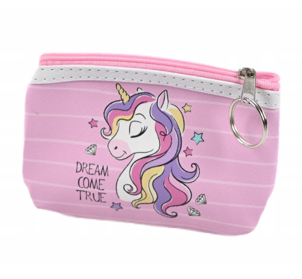 Midex VAIKŲ PINIGINĖ UNICORN MINI PINIGINĖS KREPŠELIS ĮVAIRIŲ SPALVŲ