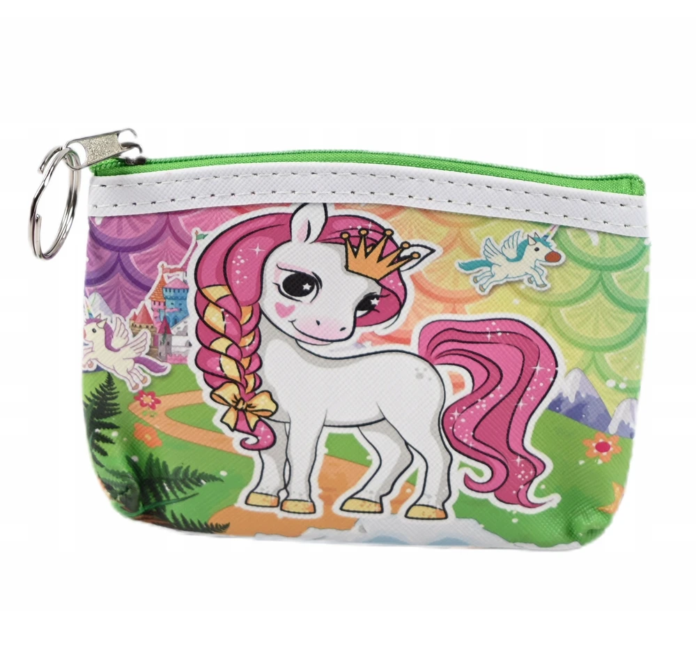 Midex VAIKŲ PINIGINĖ UNICORN MINI PINIGINĖS KREPŠELIS ĮVAIRIŲ SPALVŲ