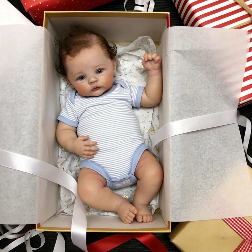MIEGANTI LĖLYLĖ ATGIGI KAIP TIKRAS KŪDIKIS 49 CM