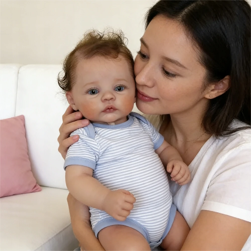 MIEGANTI LĖLYLĖ ATGIGI KAIP TIKRAS KŪDIKIS 49 CM