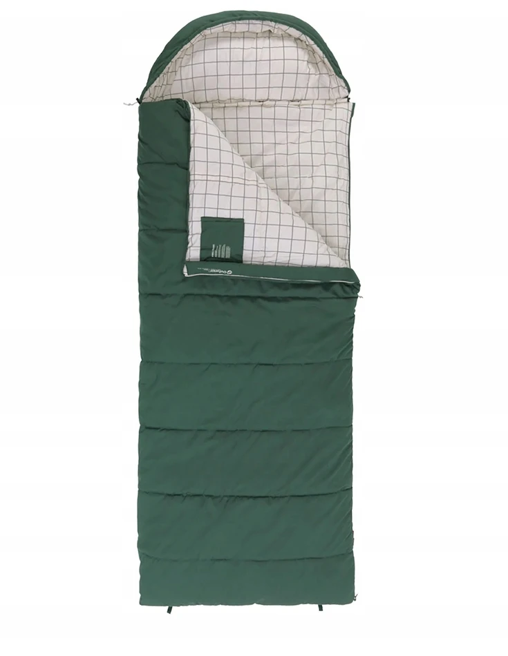 „Outwell Camper Prime“ | Miegmaišis | 235 x 90 cm | Dvipusis L formos atviras galas su automatiniu užraktu