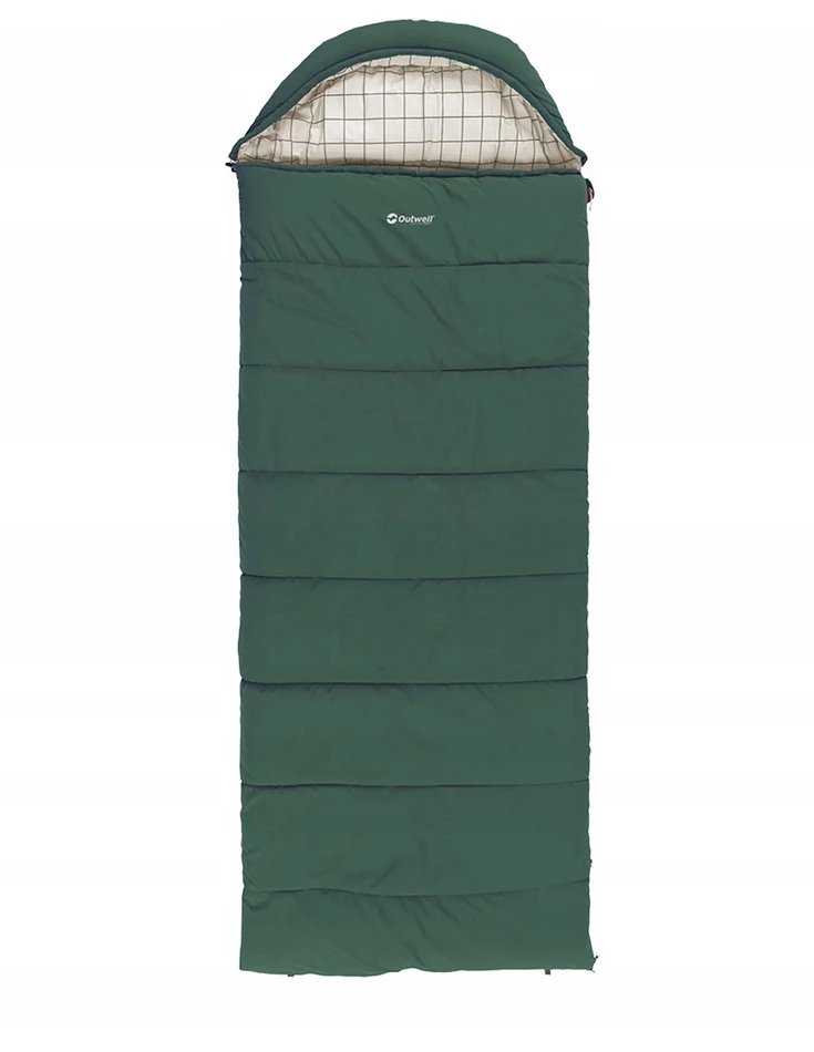 „Outwell Camper Prime“ | Miegmaišis | 235 x 90 cm | Dvipusis L formos atviras galas su automatiniu užraktu