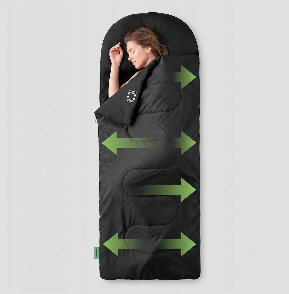 Pavasario–vasaros voko tipo miegmaišis Spokey COZY PLUS
