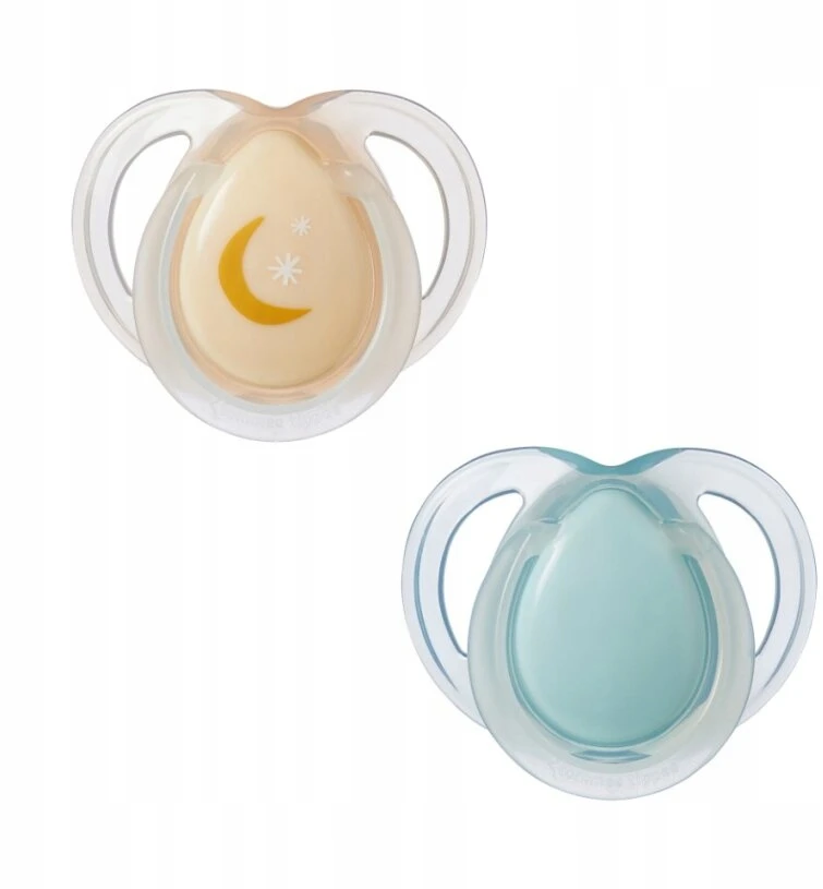 TOMMEE TIPPEE TTP43338095 čiulptukai NIGHT TIME 0-6m mix 2pack