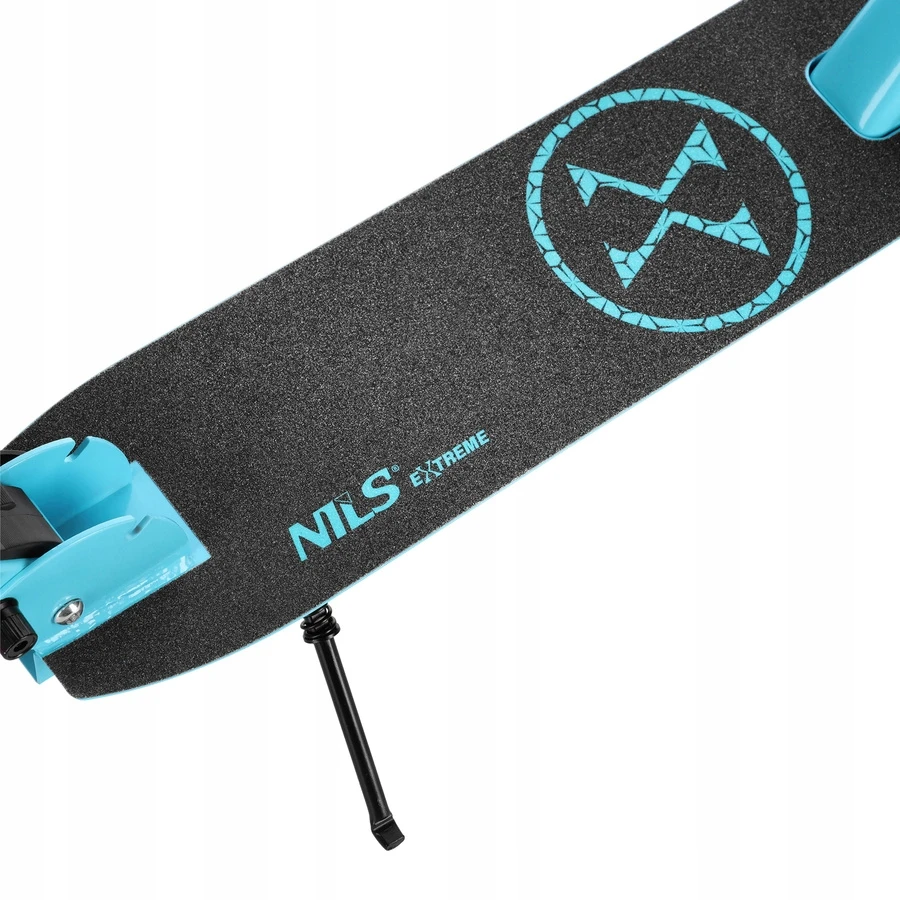 Miestinė paspirtukė - Nils Extreme - HM1302 - Mėlyna - 200 mm ratai - ABEC-7 guoliai - Reguliuojamas vairas 86-92-98 cm