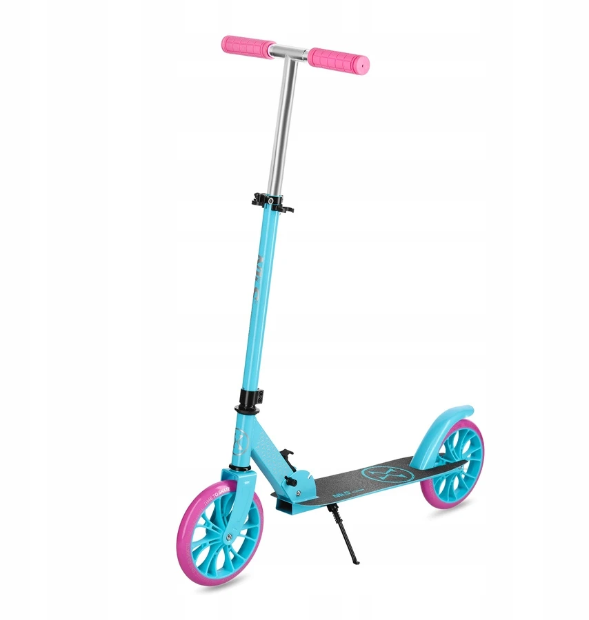 Miestinė paspirtukė - Nils Extreme - HM1302 - Mėlyna - 200 mm ratai - ABEC-7 guoliai - Reguliuojamas vairas 86-92-98 cm
