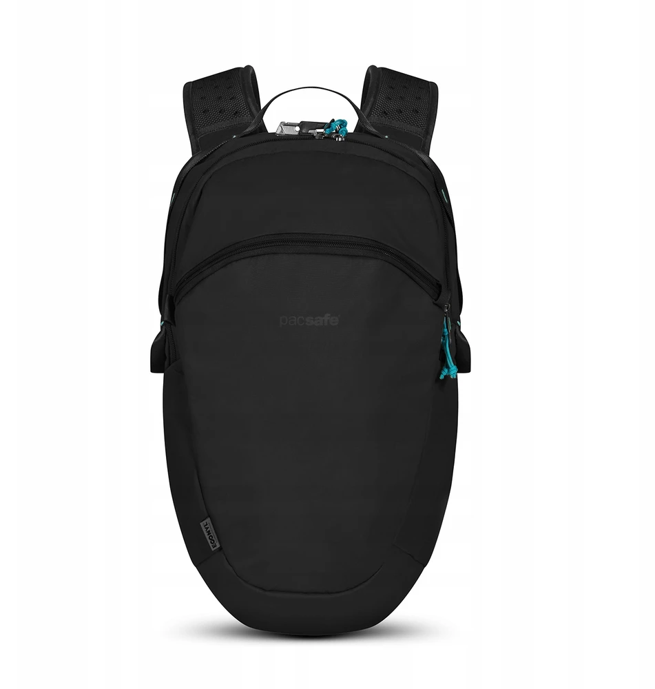 Miesto kuprinė Pacsafe ECO 18L su RFID apsauga nuo vagysčių, juoda spalva