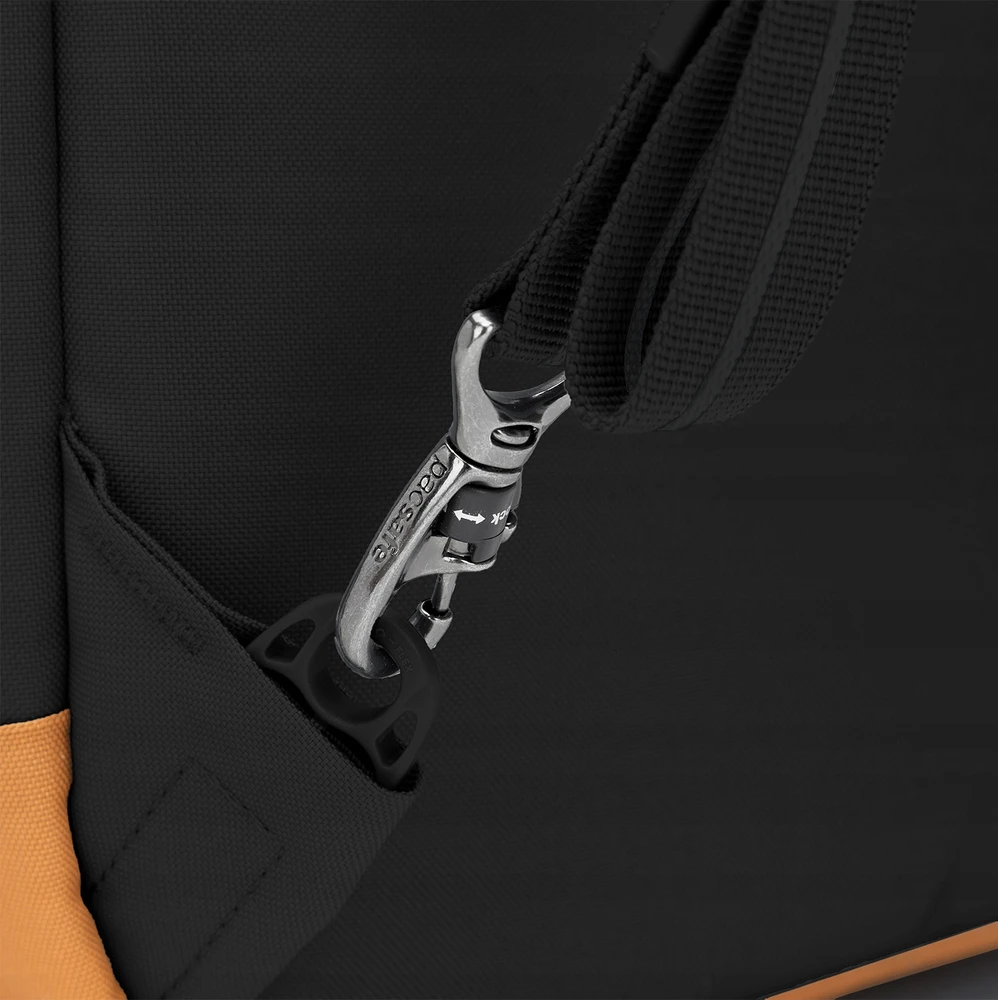 Miesto kuprinė Pacsafe Go 25L – Juoda su apsauga nuo vagysčių