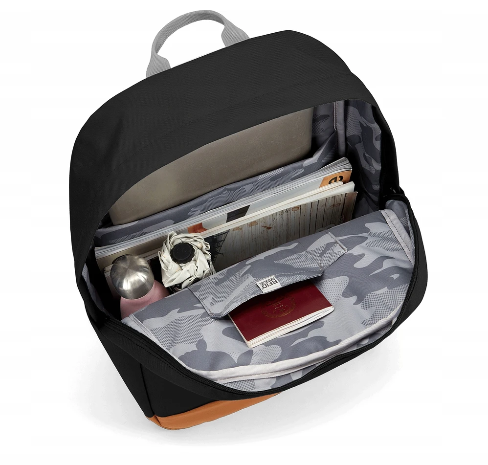 Miesto kuprinė Pacsafe Go 25L – Juoda su apsauga nuo vagysčių