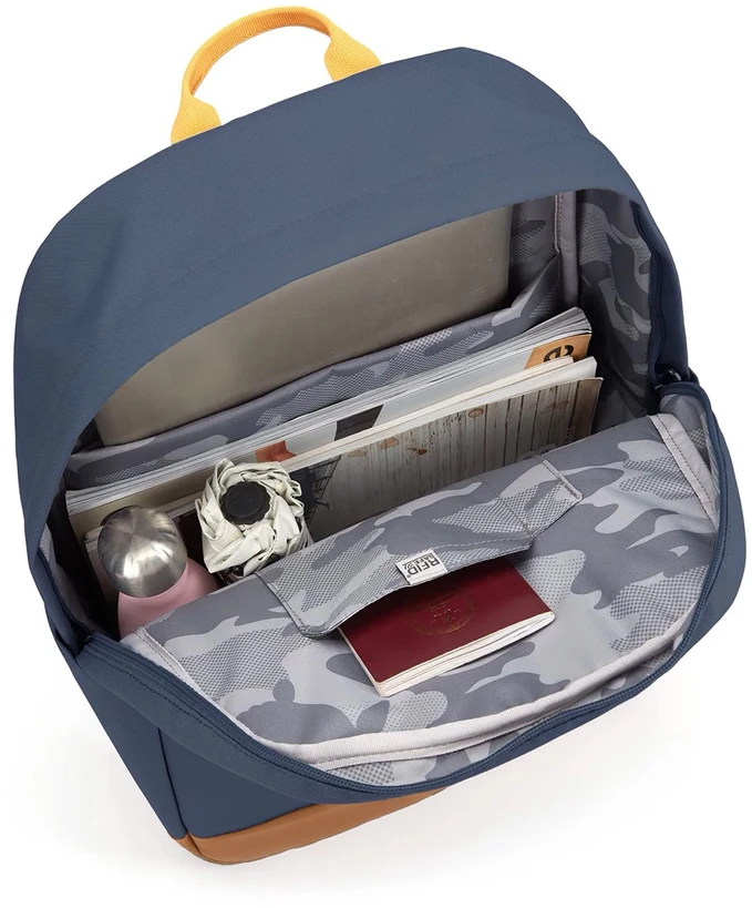 Miesto kuprinė Pacsafe Go 25L su RFID apsauga nuo vagysčių tamsiai, mėlyna spalva