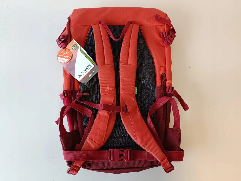 Miesto kuprinė Vaude City Go 23 L, Raudona