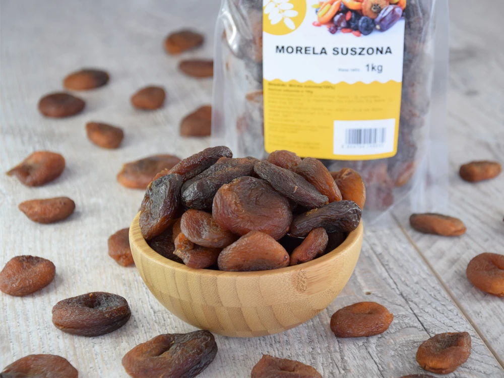 Migogroup DŽIOVINTI ABRIKOSAI, NESULVERTI, Natūralūs TAMSI 1kg