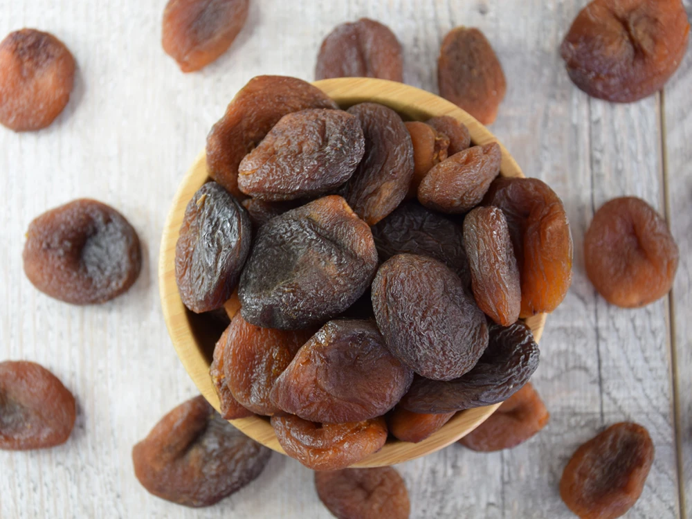 Migogroup DŽIOVINTI ABRIKOSAI, NESULVERTI, Natūralūs TAMSI 1kg