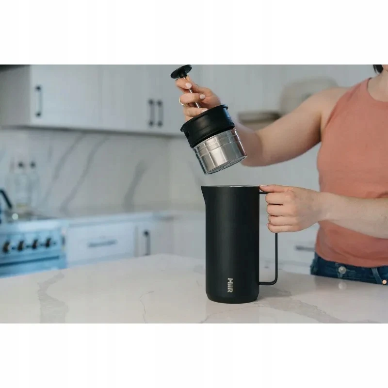 Stanley Miir French Press kavos virintuvas 1000 ml, juodas