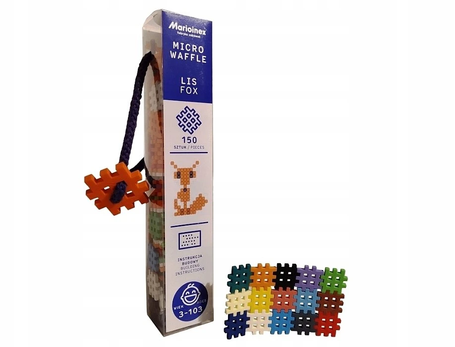 Mikro vaflis 150 vienetų Blocks 903001 Fox Marioinex