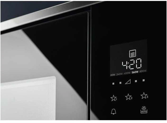 Cooker microwave Electrolux LMS2203EMK (700W, 20l, juodas and sidabrinis color)