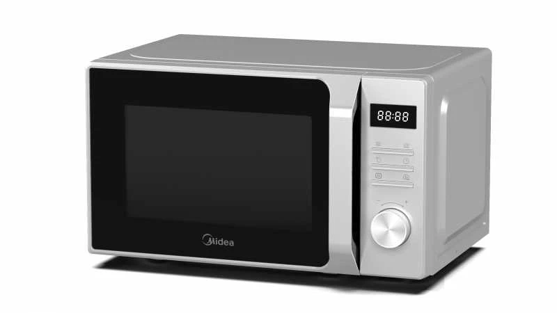 Mikrobangų krosnelė Midea Microwave orkaitė | AG20CF2ESL | Free standing | 700 W | 20 L | Grilis | Sidabrinis