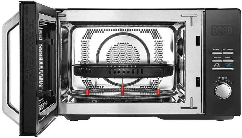 Midea mikrobangų krosnelė | MAC23XF | Laisvai pastatoma | 800 W | Konvekcinė | 23 l | Grilis | Juodas