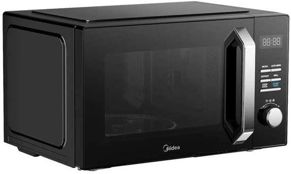 Mikrobangų krosnelė Midea Microwave orkaitė | MAG25XF | Free standing | 800 W | 25 L | Grilis | Juodas