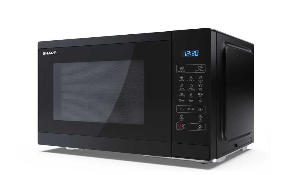 Mikrobangų krosnelė Sharp YC-MG252AE-B, 25L + Grilius