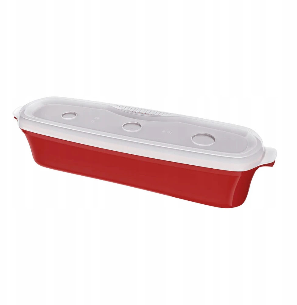 Mikrobangų makaronų kepimo indelis 1L Be BPA