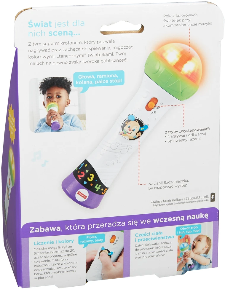 Mikrofonas Fisher Price FBP38 Native, Native