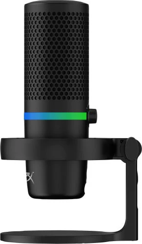 HyperX DuoCast USB mikrofonas, juodas