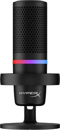HyperX DuoCast USB mikrofonas, juodas