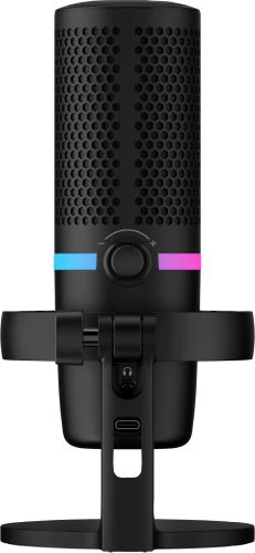 HyperX DuoCast USB mikrofonas, juodas