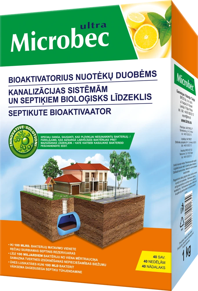 Mkds Mikroorganizmai lauko tualetų priežiūrai GOBBLER,, 450 g