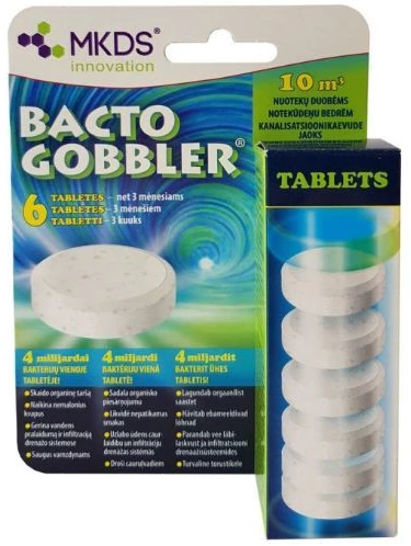 Mkds Mikroorganizmai lauko tualetų priežiūrai GOBBLER,, 450 g