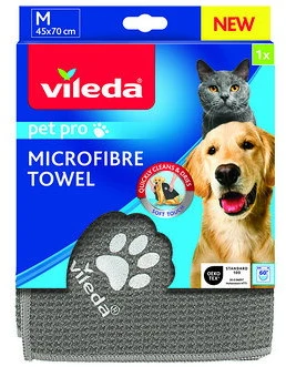 Mikropluošto rankšluostis gyvūnams VILEDA PET PRO, XL dydis