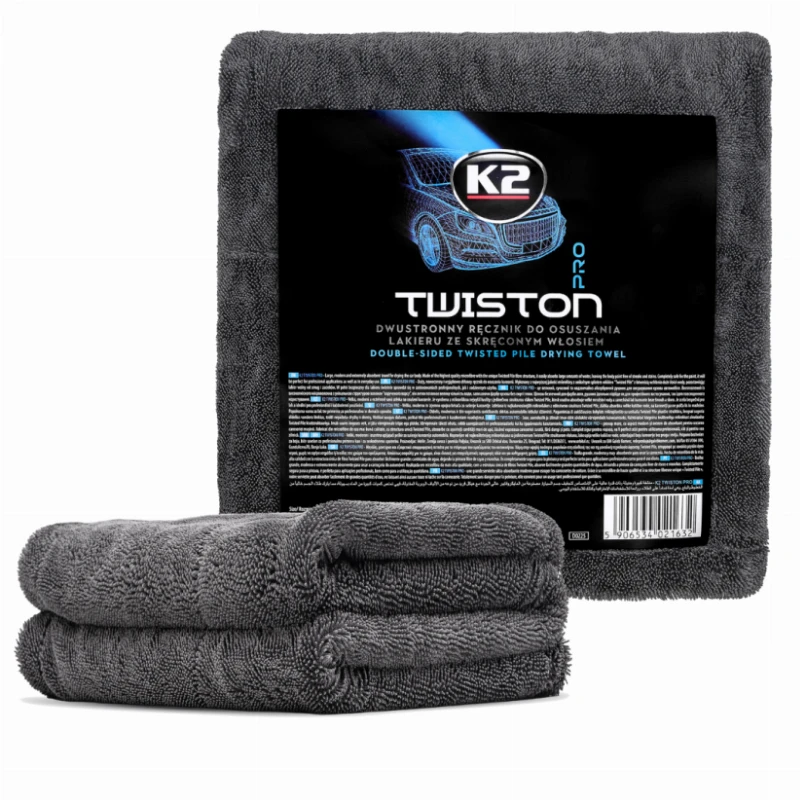 Mikropluošto šluostė K2 TWISTON PRO 60x90 1200gsm