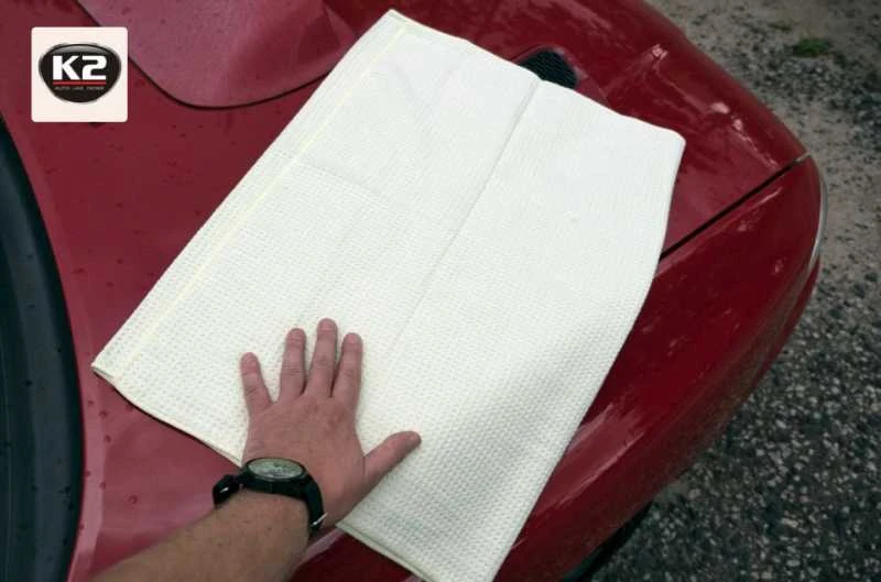 Mikropluošto šluostė K2 WAFFLE MICROFIBRE, 1 vnt.