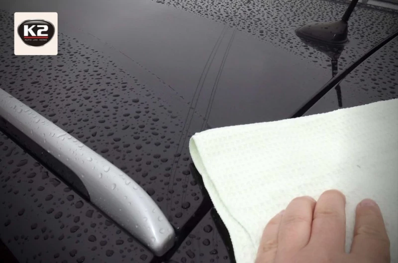 Mikropluošto šluostė K2 WAFFLE MICROFIBRE, 1 vnt.