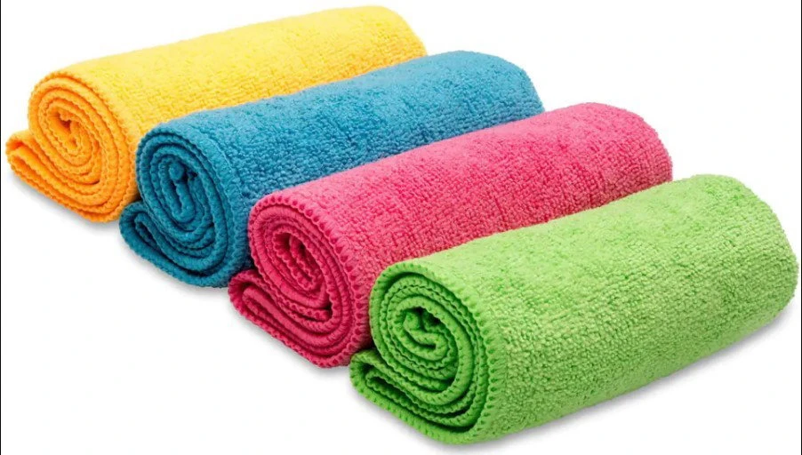 Mikropluošto šluostės VILEDA Microfibre Colors, 8 vnt.