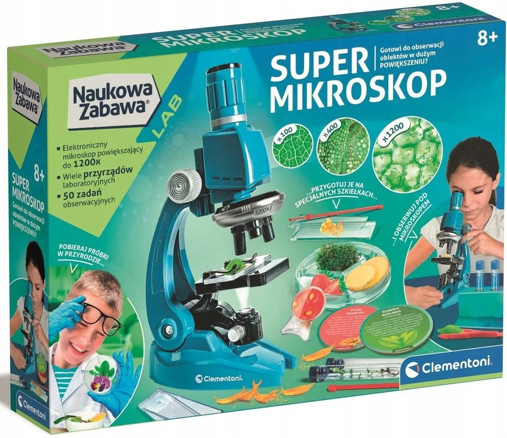 Clementoni Scientific Fun - Super Microscope