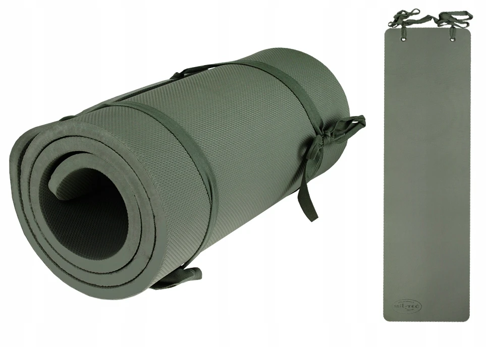 Mil-Tec DUTCH OD SLEEPING PAD WITH STRAPS