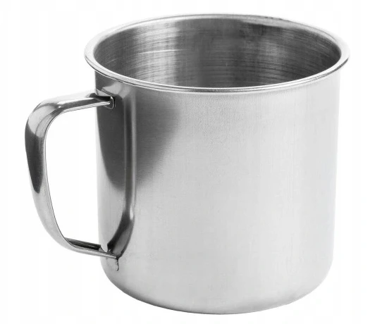 Mil-Tec Nerūdijančio plieno puodelis 500 ml