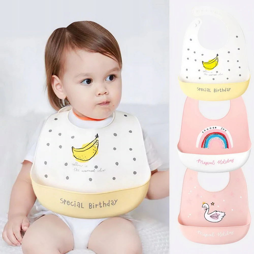 Milababy Neperšlampamas suvyniojamas seilinukas su kišene BLW