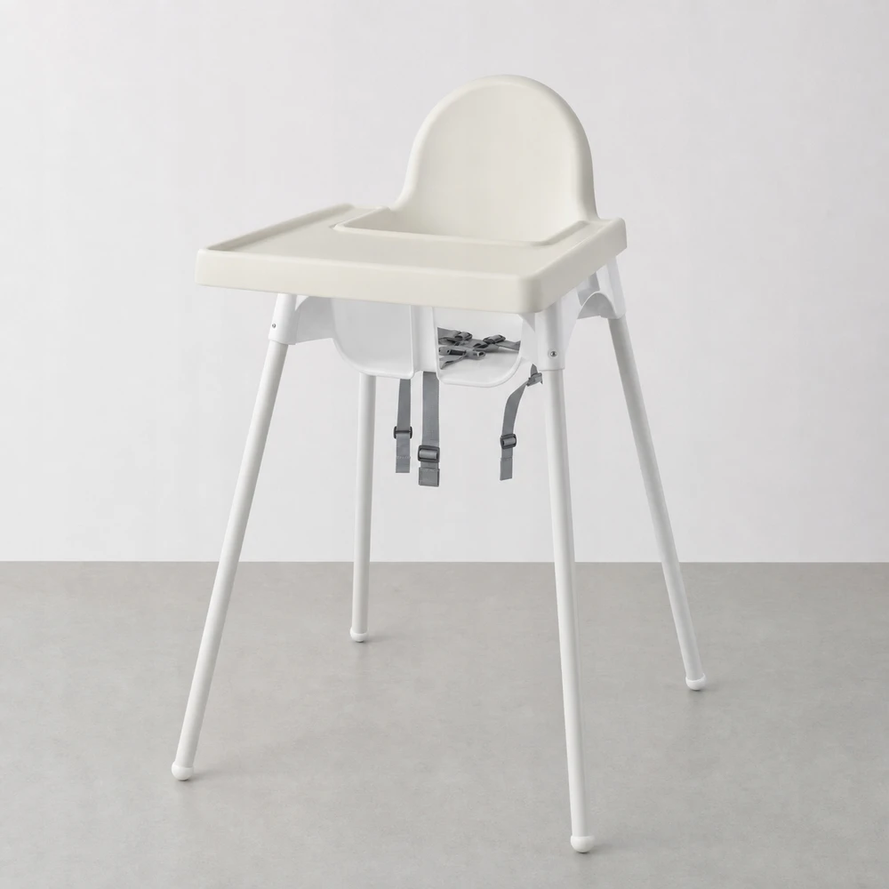 Milababy Pilnas silikoninis kilimėlis, atitinkantis „Ikea Antilop Sand rusvai gelsvas“ kėdę