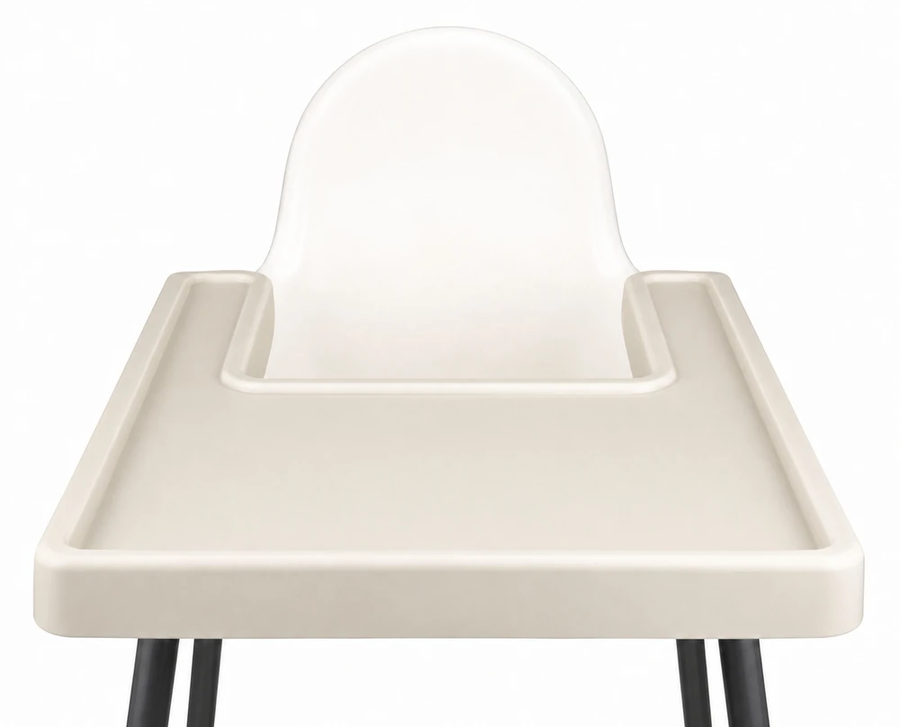 Milababy Pilnas silikoninis kilimėlis, atitinkantis „Ikea Antilop Sand rusvai gelsvas“ kėdę