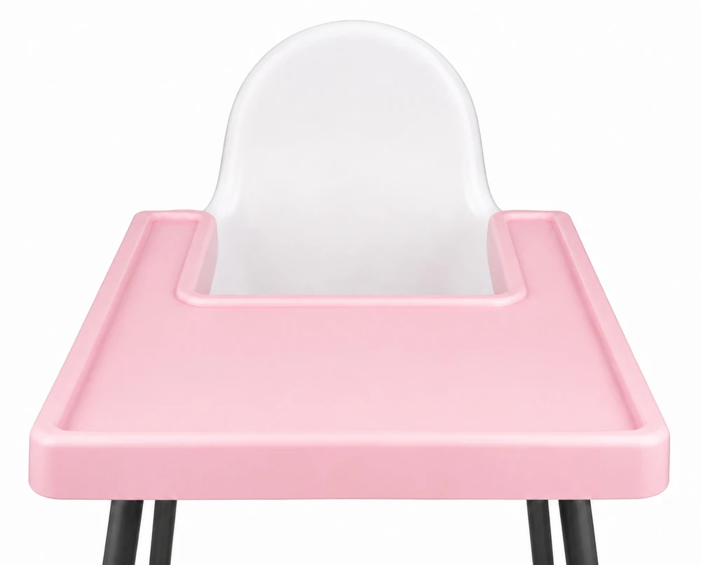 Milababy Pilnas silikoninis kilimėlis, priderintas prie Ikea Antilop rožinės kėdės